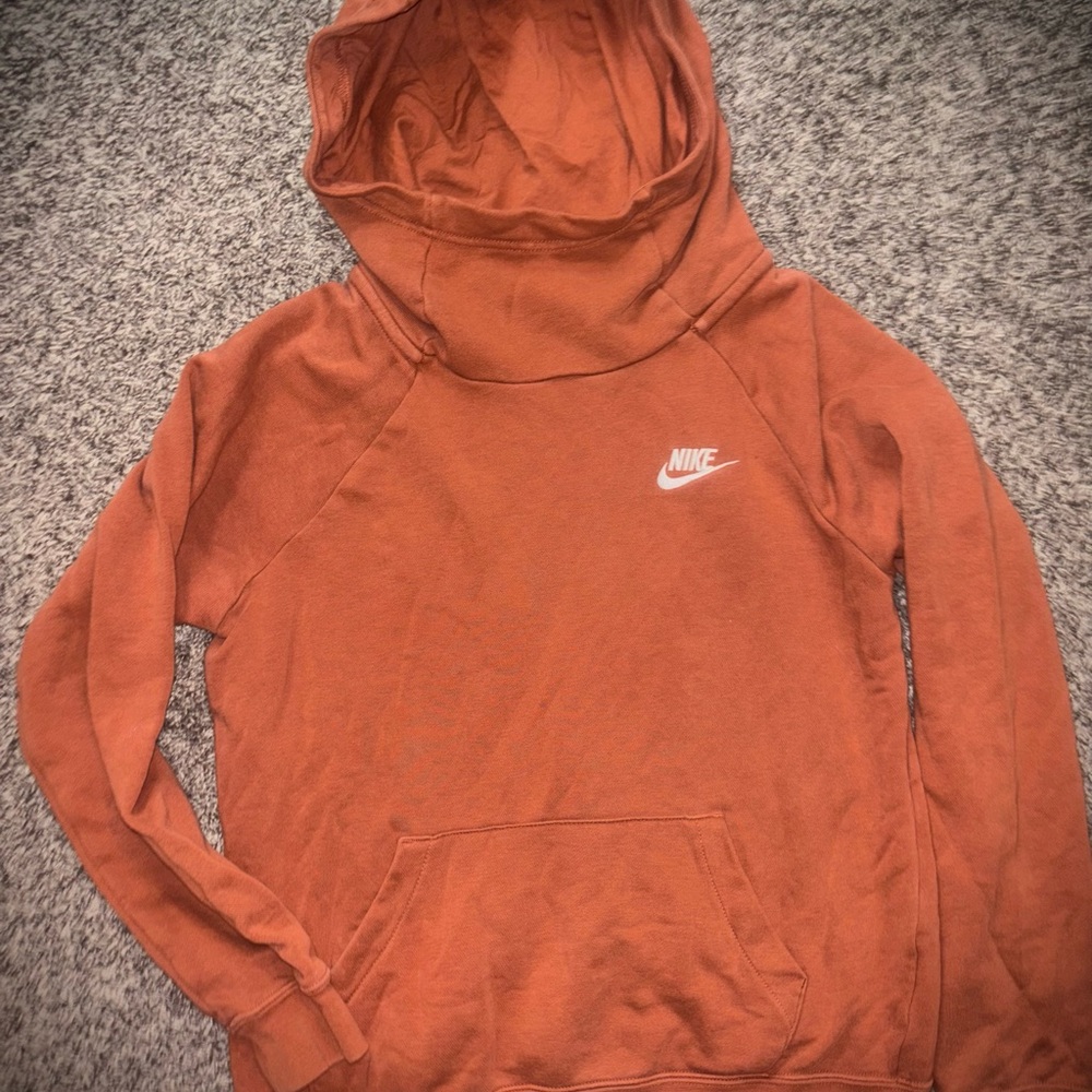 Nike Orange Hoodie